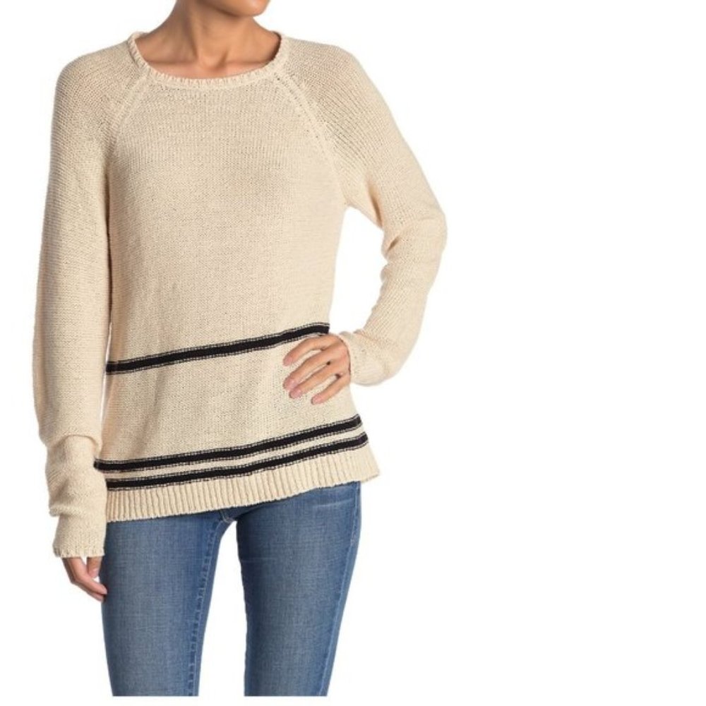 M Magaschoni Knit Stripe Sweater